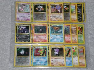 Complete Pokemon Neo Discovery Card Set 75/75 Ultra Rare Out Of Print