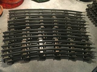 Vintage Lionel Ny O72 Curved Track 16 Sections (full Circle),  Great Shape