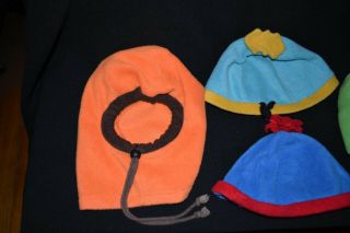 South Park Fleece Hats Set Comedy Central Vintage 1999 Rare 3