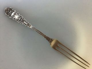 Sterling Silver Dominick Haff Renaissance Face Strawberry Fork Whimsical Design