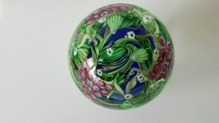 Vintage Vandermark Studio Art Glass Paperweight Signed 6