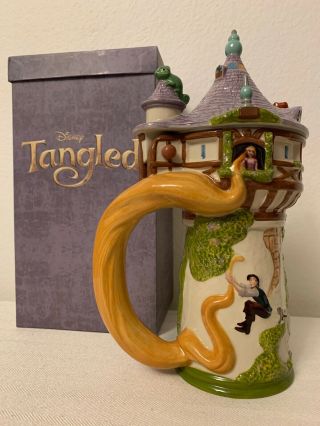 Disney Tangled Rapunzel Animator Crew Gift Stein Mug Le 2000 Rare