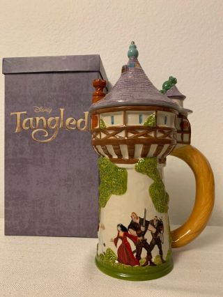 Disney Tangled Rapunzel Animator Crew Gift Stein Mug LE 2000 RARE 3