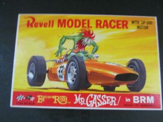 Nos Very Rare 1964 Revell Ed Roth Mr Gasser In Brm W/sp - 500 Motor