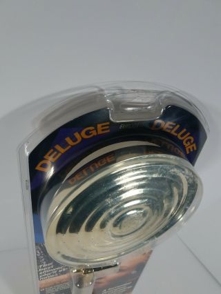 Vintage Brass Deluge Europa Country Club Shower Head DL - 951CH Torrential 8