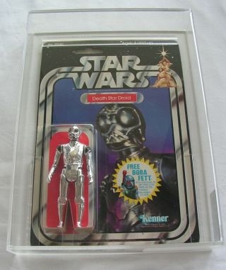Vintage 1978 Star Wars Death Star Droid 20bk D Afa 80 (80/85/85) Boba Fett Offer