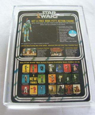 Vintage 1978 STAR WARS DEATH STAR DROID 20Bk D AFA 80 (80/85/85) Boba Fett Offer 5