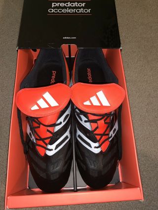 Adidas Predator Accelerator Fg Remake Us 10.  5 Soccer Cleats Boots Rare