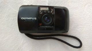 Vintage Camera Olympus Mju 1 With 35mm F3.  5 Lens
