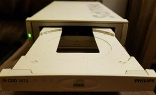 Philips CDD3615/03 Recordable ReWritable external vintage PC CD Drive CDD 3610 7