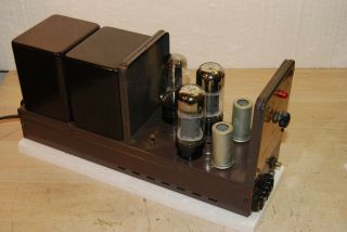 Vintage FISHER 80 AZ Mono Tube Power Amplifier -, 8