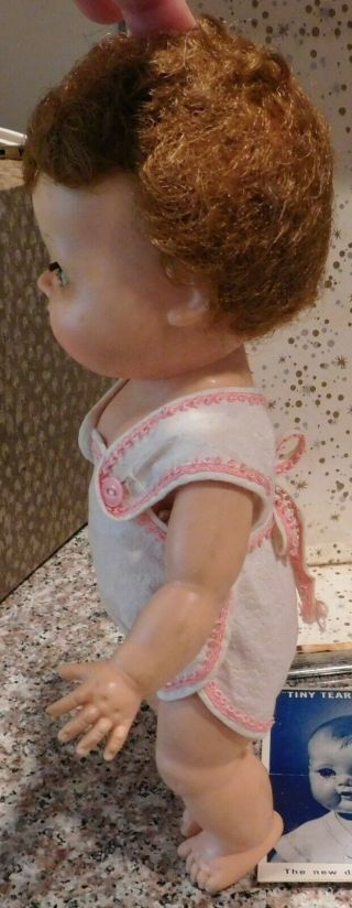 Vintage 1950 ' s American Character Tiny Tears Drink & Wet Baby Doll with 6
