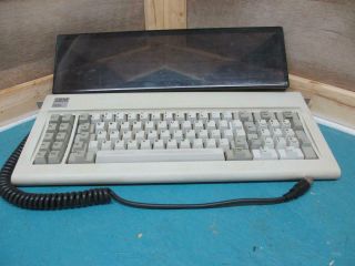Vtg.  Ibm Model F Pn4584656 Personal Computer 83 Key Clicky Keyboard & Dust Cover