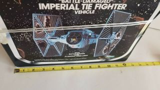 Vintage Kenner Star Wars Battle - Imperial Tie Fighter W/sears