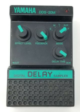 Yamaha Dds - 20m Digital Delay Sampler,  Made In Japan,  1980 