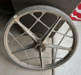 Vintage BMX Mongoose Motomag II 2 Rear Wheel Mag Rim 2