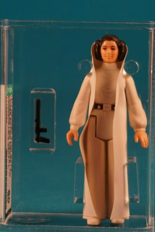 Star Wars Loose Afa 80 Princess Leia Organa Brown Hair & Belt - Vintage