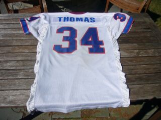 Champion Thurman Thomas Buffalo Bills Authentic Football NFL Jersey sz.  48 vtg 6