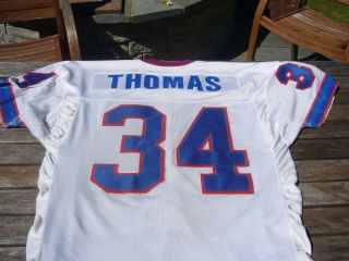 Champion Thurman Thomas Buffalo Bills Authentic Football NFL Jersey sz.  48 vtg 7
