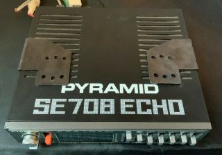 VINTAGE 1980’s PYRAMID MODEL SE708 STEREO GRAPHIC EQUALIZER EQ w/ ECHO 2