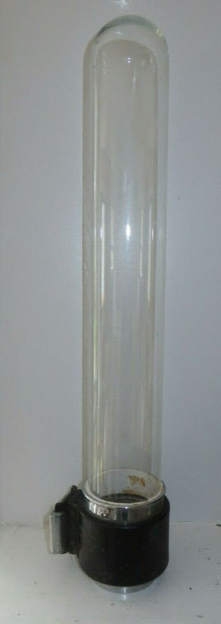 Vintage Dixie Cup Dispenser No.  1244 Long Glass Tube