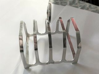 Sterling Silver Toast Rack - James Dixon & Sons Ltd - Sheffield - 1932 2