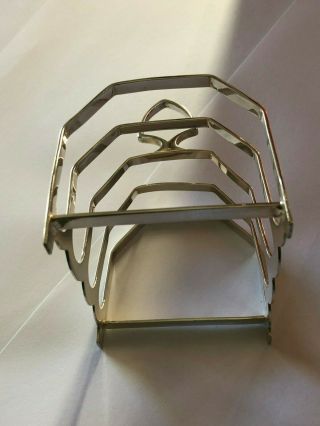 Sterling Silver Toast Rack - James Dixon & Sons Ltd - Sheffield - 1932 5