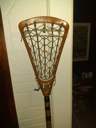 Stx 84 Long Pole Vintage Lacrosse Stick 10