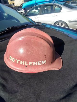 Vintage Bethlehem Steel Bullard Hard Hat 3