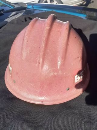 Vintage Bethlehem Steel Bullard Hard Hat 4