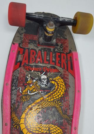 VINTAGE Powell Peralta Steve Caballero CHINESE DRAGON Skateboard 2