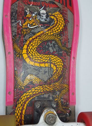 VINTAGE Powell Peralta Steve Caballero CHINESE DRAGON Skateboard 4