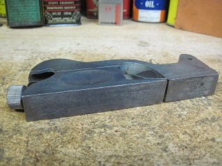 STANLEY 92 ADJUSTABLE CABINET MAKERS RABBET PLANE MADE USA EARLY 1900 ' S VINTAGE 7