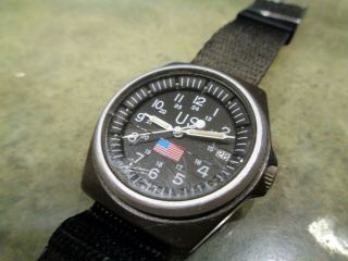 Vintage Rare Stocker & Yale Military SANDY 590 TYPE 3 MIL - W - 46374F Swiss Watch 2