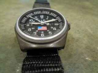 Vintage Rare Stocker & Yale Military SANDY 590 TYPE 3 MIL - W - 46374F Swiss Watch 6