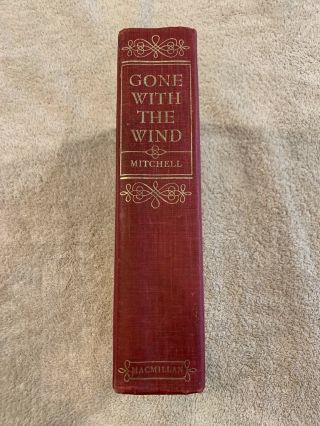 GONE WITH THE WIND Ultra Rare 1st ed May 1936 Printing  10