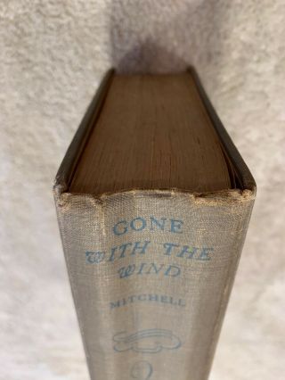 GONE WITH THE WIND Ultra Rare 1st ed May 1936 Printing  5