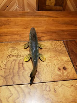 Northern pike spearing decoy pike fish decoy fishing lure Casey Edwards 6