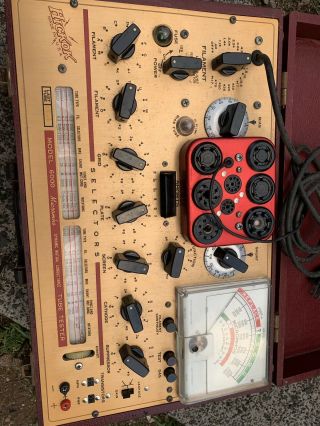 Vintage Hickok 6000 Dynamic Mutural Conductance Tube Tester 2