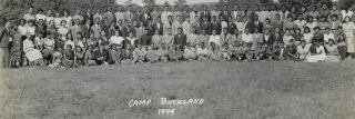 Vintage 1949 Camp Buckland Men Women Tobacco Labor Photo Black African Americana