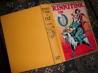 Vintage Antique Rinkitink In Oz Book Wizard Of Frank Baum 1916 Rare Collectible