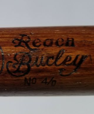 1899 - 1907 Reach Burley 32 " 40 Ounce Vtg Exmt Baseball Bat Louisville Slugger Era