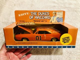 (1) Vintage 1981 Ertl Dukes Of Hazzard General Lee 1969 Dodge Charger