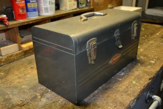 Vintage Metal Craftsman 6500 Tool Box 5