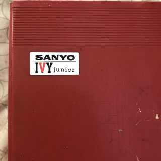 Vintage Sanyo Reel To Reel Tape Recorder JR Player Portable 5