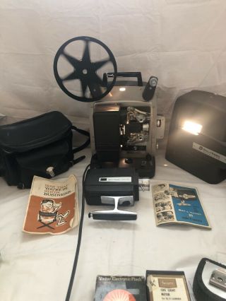 Vintage Bell & Howell 8mm Film Projector Model 346A,  Camera 311 3