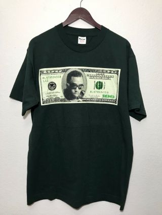 Vintage 90s Puff Daddy All About The Benjamins Rap Hip Hop T Shirt Mens Large 2