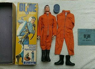 Vintage Gi Joe Action Pilot 2 X Tm Complete Mib