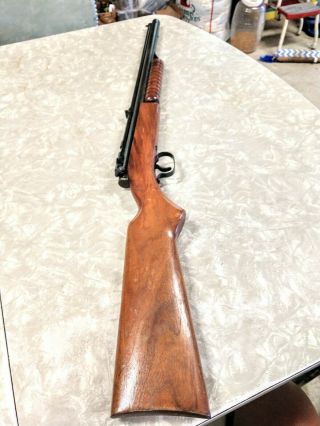 Vintage Benjamin Model 312 22 Cal Pellet Rifle Shoots Great Usa.