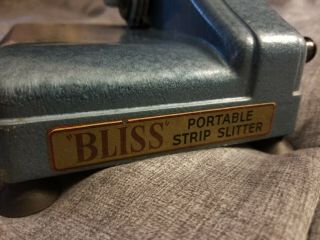 Vintage Bliss Portable Strip Slitter Cloth Cutter Harry M.  Fraser Mfg.  USA 3
